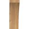 Ekena Millwork 6"W x 10"D x 18"H Thorton Rough Sawn Knee Brace, Western Red Cedar BRC06X10X18THR00RWR - alternate 3